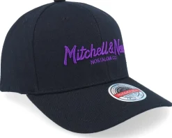 Pinscript Black/Purple Adjustable - Mitchell & Ness