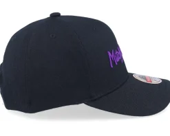Pinscript Black/Purple Adjustable - Mitchell & Ness