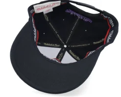 Pinscript Black/Purple Adjustable - Mitchell & Ness