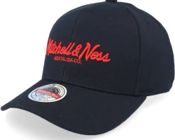 Pinscript Black/Red Adjustable - Mitchell & Ness