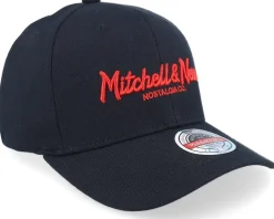 Pinscript Black/Red Adjustable - Mitchell & Ness