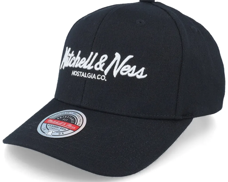 Pinscript Black/White Adjustable - Mitchell & Ness