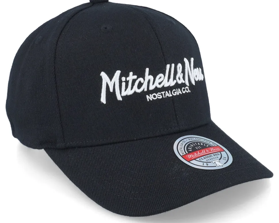 Pinscript Black/White Adjustable - Mitchell & Ness