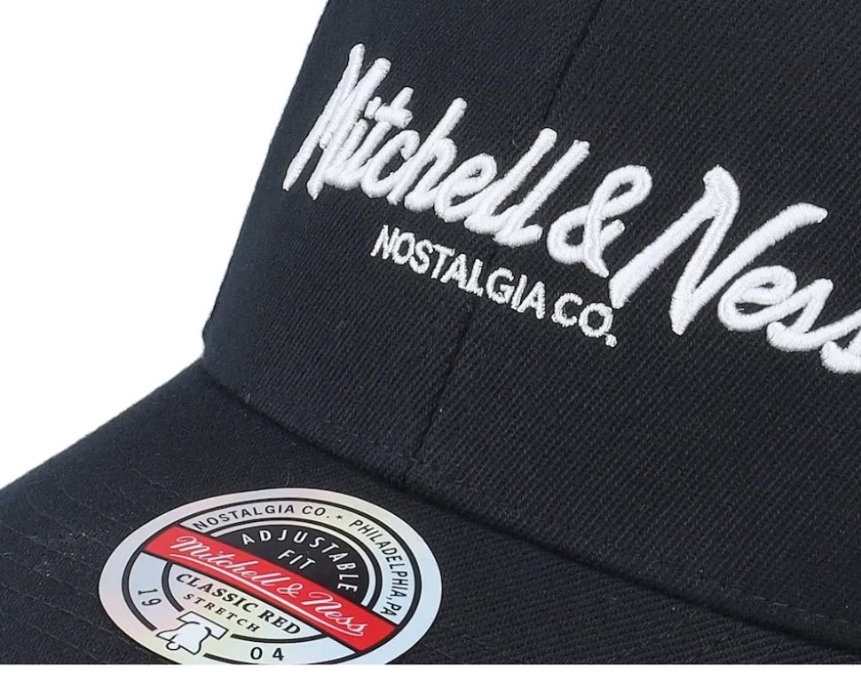 Pinscript Black/White Adjustable - Mitchell & Ness