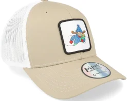 Pippi Mr Nilsson Snow Sand/White Trucker - Pippi Longstocking