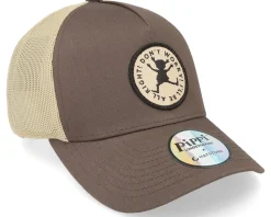 Pippi Silhouette Brown/Khaki Trucker - Pippi Longstocking