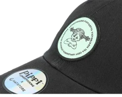 Pippilotta Black/Mint Green Dad Cap - Pippi Longstocking