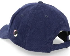 Pippilotta Navy/Pink Corduroy Dad Cap - Pippi Longstocking