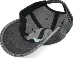 Pisces Snow Washed Black Denim Dad Cap - Delulu