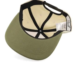 Pitchout Cap Oatmeal/Olive Snapback - Reell