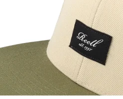 Pitchout Cap Oatmeal/Olive Snapback - Reell