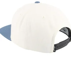 Pitchout Cap Off White/Blue Snapback - Reell
