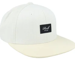 Pitchout Cap Oyster/Light Heather Snapback - Reell