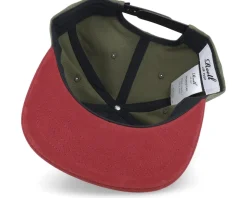 Pitchout Cap Stone Green/Root Beer Snapback - Reell