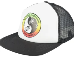 Pitted Hat White/Black Trucker - Hoonigan