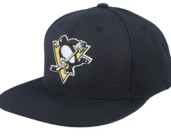 Pittsburgh Penguins 400 Series Black Snapback - American Needle