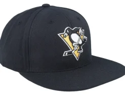 Pittsburgh Penguins 400 Series Black Snapback - American Needle