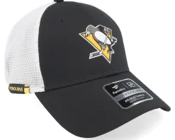Pittsburgh Penguins Authentic Pro Rink Black/White Trucker - Fanatics