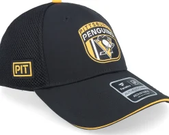 Pittsburgh Penguins Authentic Pro Draft Black/Yellow Gold Trucker - Fanatics