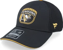 Pittsburgh Penguins Authentic Pro Draft Black/Yellow Gold Trucker - Fanatics