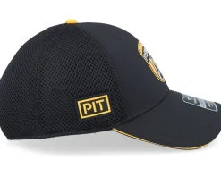 Pittsburgh Penguins Authentic Pro Draft Black/Yellow Gold Trucker - Fanatics