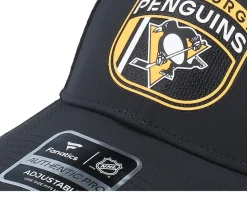 Pittsburgh Penguins Authentic Pro Draft Black/Yellow Gold Trucker - Fanatics