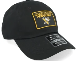 Pittsburgh Penguins Authentic Pro Rink Prime Black Dad Cap - Fanatics