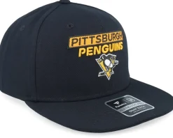 Pittsburgh Penguins Authentic Pro Rink Prime Black Snapback - Fanatics