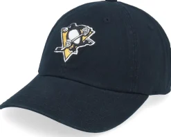 Pittsburgh Penguins Blue Line Black Dad Cap - American Needle