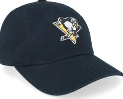 Pittsburgh Penguins Blue Line Black Dad Cap - American Needle