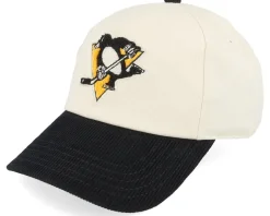 Pittsburgh Penguins Burnett Ivory/Black Adjustable - American Needle