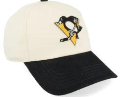 Pittsburgh Penguins Burnett Ivory/Black Adjustable - American Needle