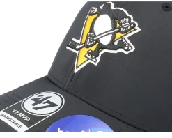 Pittsburgh Penguins NHL Back Line Mvp Black Adjustable - 47 Brand