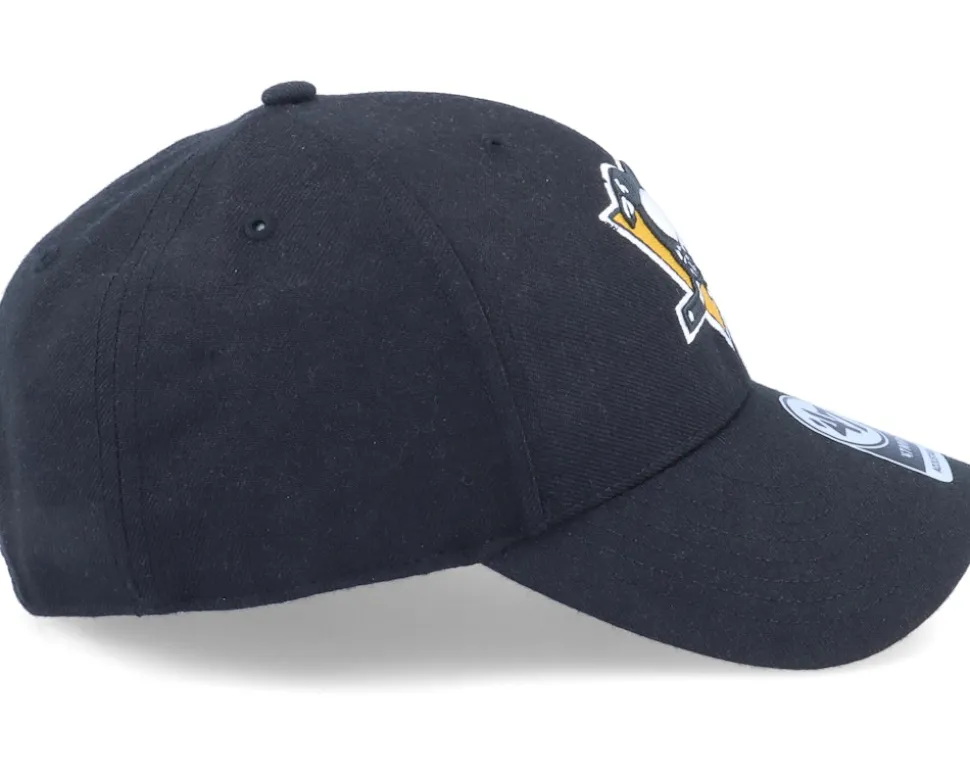 Pittsburgh Penguins NHL Ballpark MVP Black Adjustable - 47 Brand