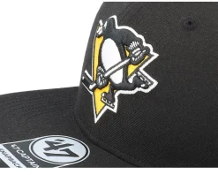 Pittsburgh Penguins NHL No Shot Captain Black Snapback - 47 Brand