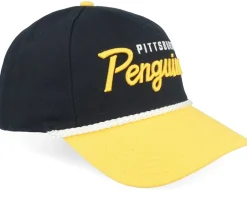 Pittsburgh Penguins Roscoe Black/Yellow A-frame Adjustable - American Needle