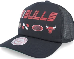 Pittsburgh Penguins Speedway Hwc Black Trucker - Mitchell & Ness