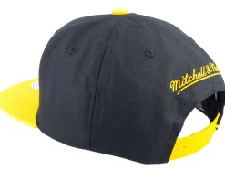 Pittsburgh Penguins Team 2 Tone 2.0 Black/Yellow Snapback - Mitchell & Ness