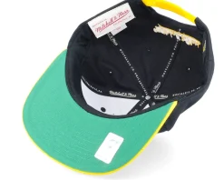 Pittsburgh Penguins Team 2 Tone 2.0 Black/Yellow Snapback - Mitchell & Ness