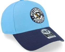 Pittsburgh Penguins Two Tone Mvp Columbus Blue/Navy Adjustable - 47 Brand