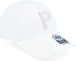 Pittsburgh Pirates Clean Up White Dad Cap - 47 Brand
