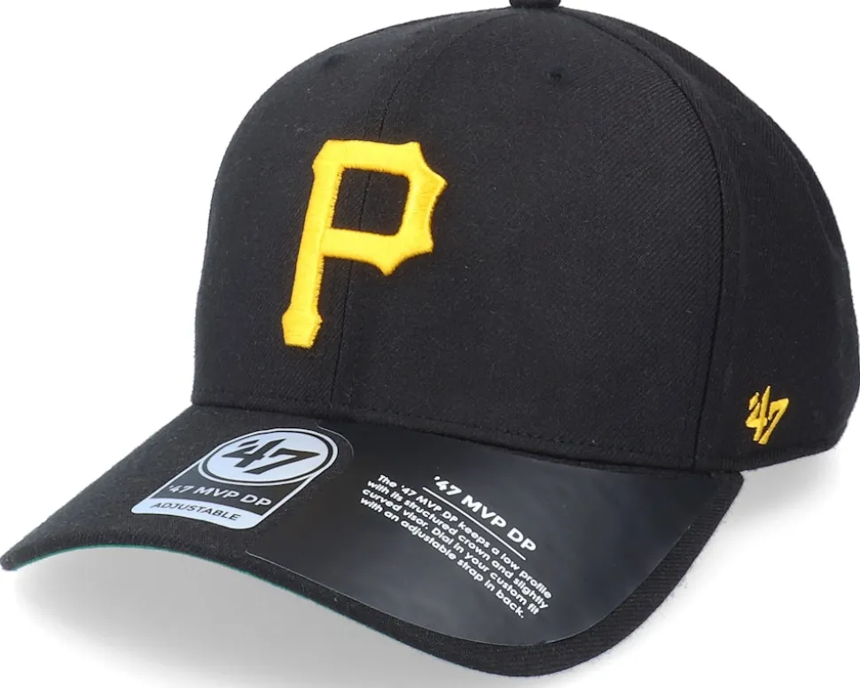 Pittsburgh Pirates Cold Zone Mvp Dp Black Adjustable - 47 Brand