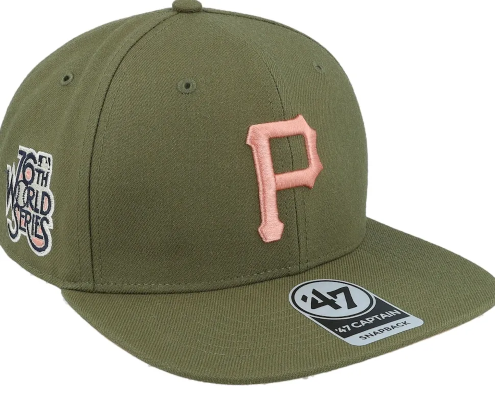 Pittsburgh Pirates Sure Shot Under Captain Sandalwood Snapback - 47 Brand