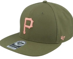 Pittsburgh Pirates Sure Shot Under Captain Sandalwood Snapback - 47 Brand