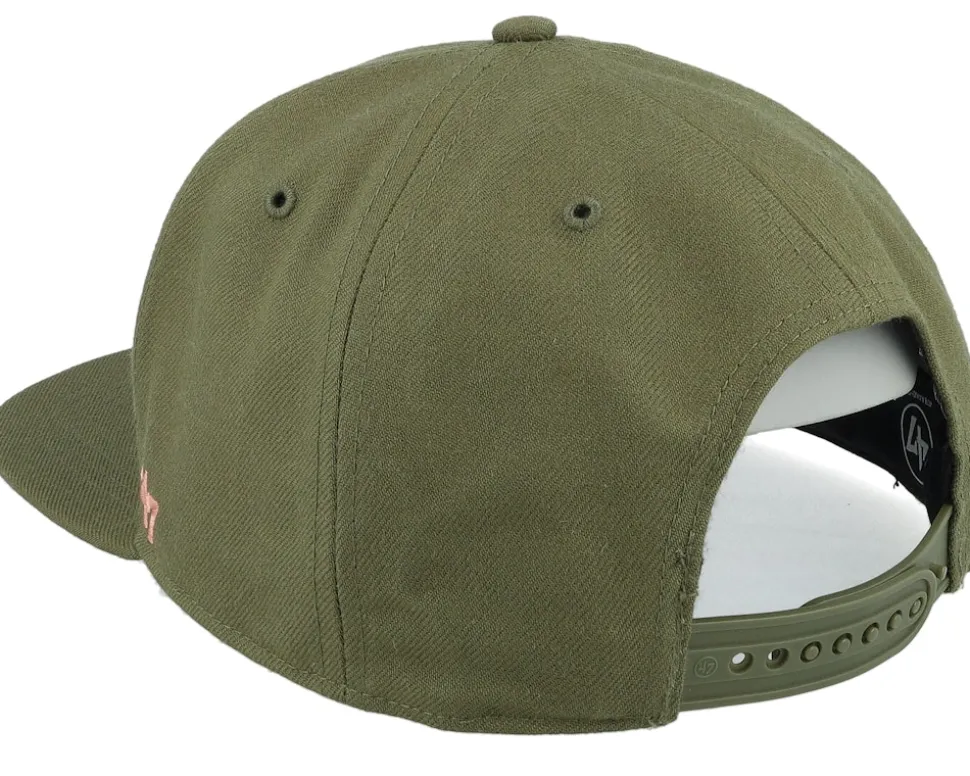 Pittsburgh Pirates Sure Shot Under Captain Sandalwood Snapback - 47 Brand