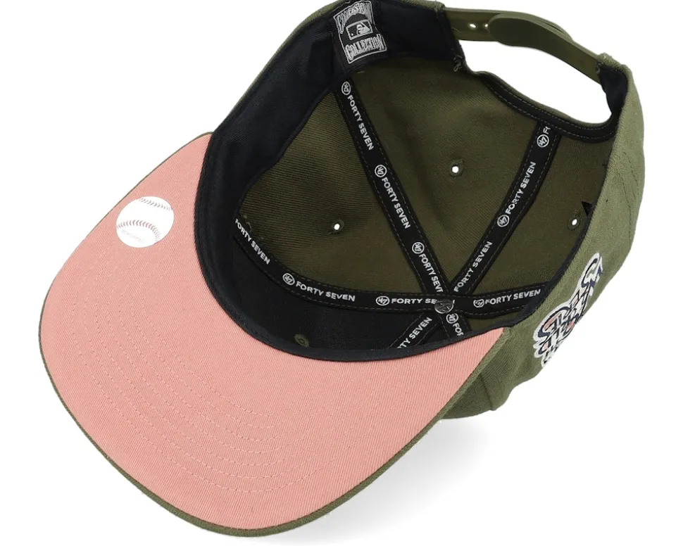 Pittsburgh Pirates Sure Shot Under Captain Sandalwood Snapback - 47 Brand