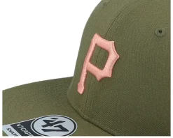 Pittsburgh Pirates Sure Shot Under Captain Sandalwood Snapback - 47 Brand