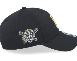 Pittsburgh Pirates Sure Shot Mvp Black Adjustable - 47 Brand