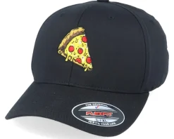 Pizza Slice Of Heaven Black Flexfit - Iconic