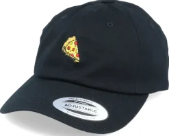 Pizza Slice Of Heaven Organic Dad Cap Black Adjustable - Iconic
